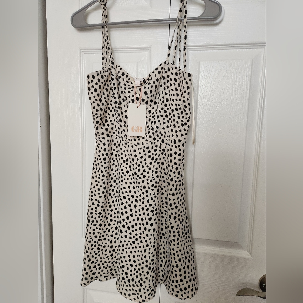 GB polka dot mini dress
